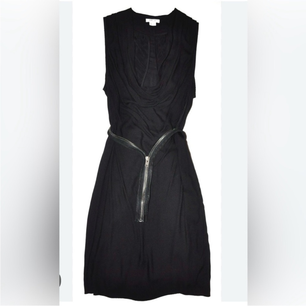 Helmut Lang Cascade Twill Dress
